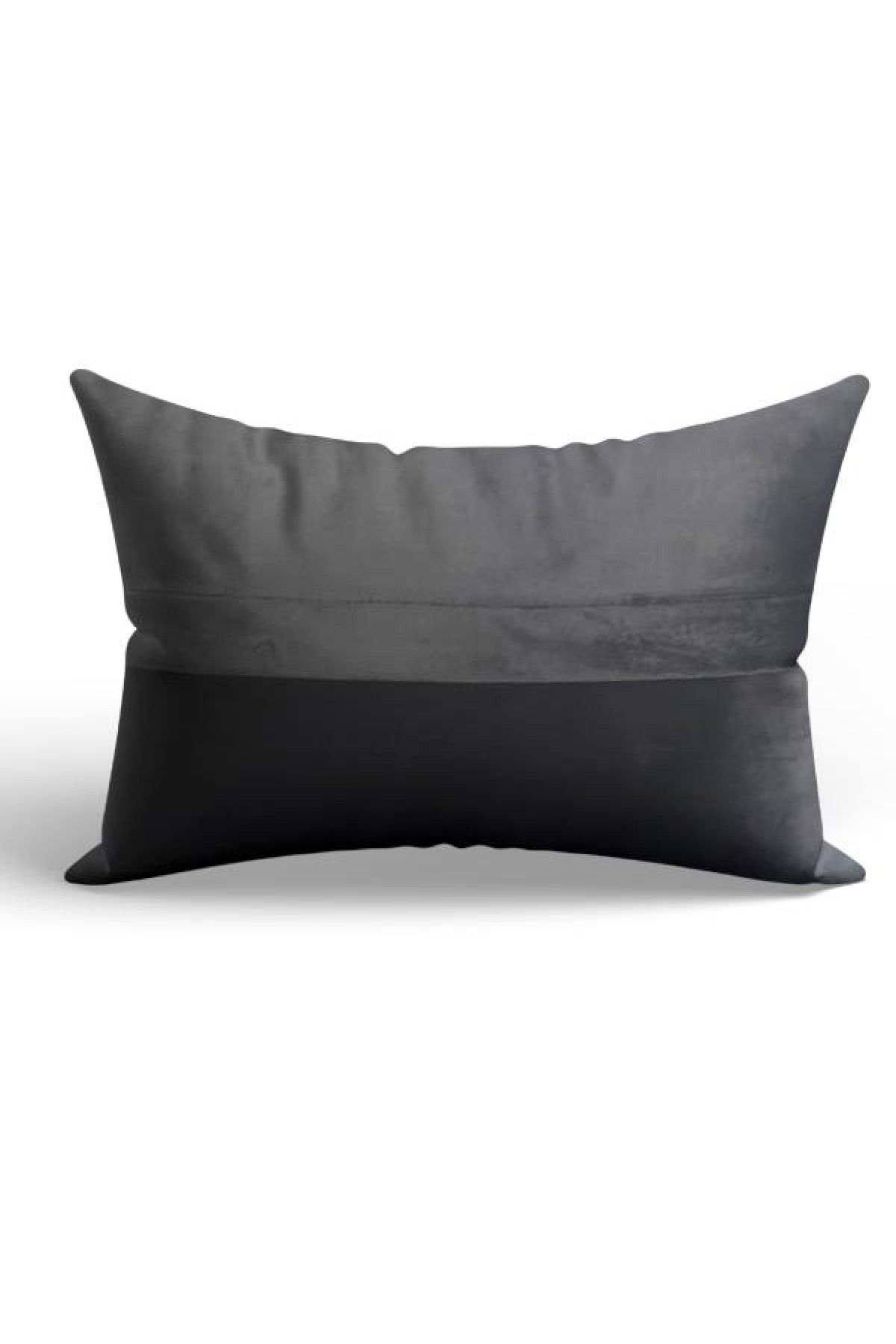 Mrs.Gugar Antrasit Dikdörtgen Kırlent Kılıfı 