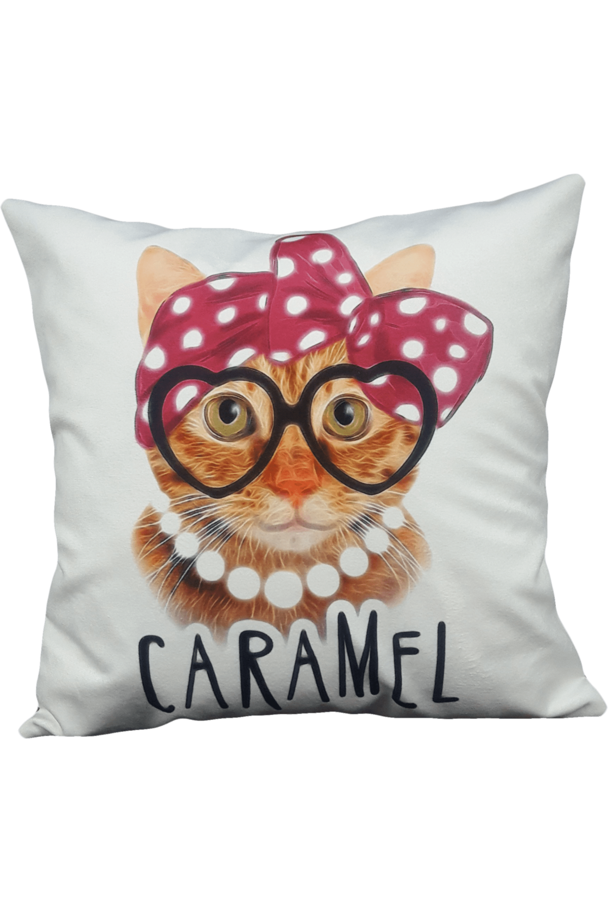 Mrs.Gugar Caramel Kedi Kırlent Kılıfı