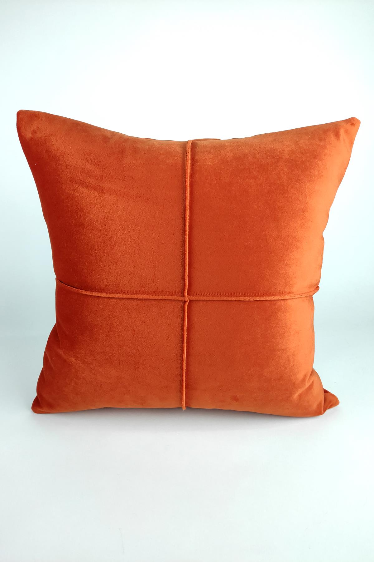 Mrs.Gugar Kırlent Kılıfı Turuncu