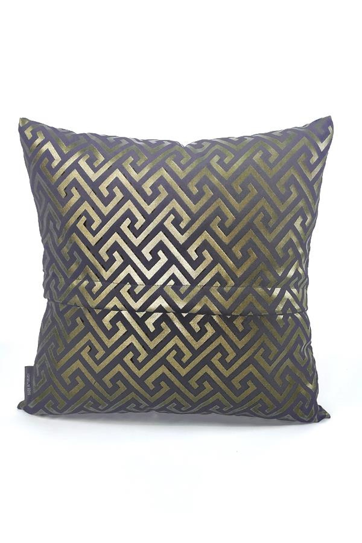 Mrs.Gugar Luxury Antrasit Kare Kırlent Kılıfı