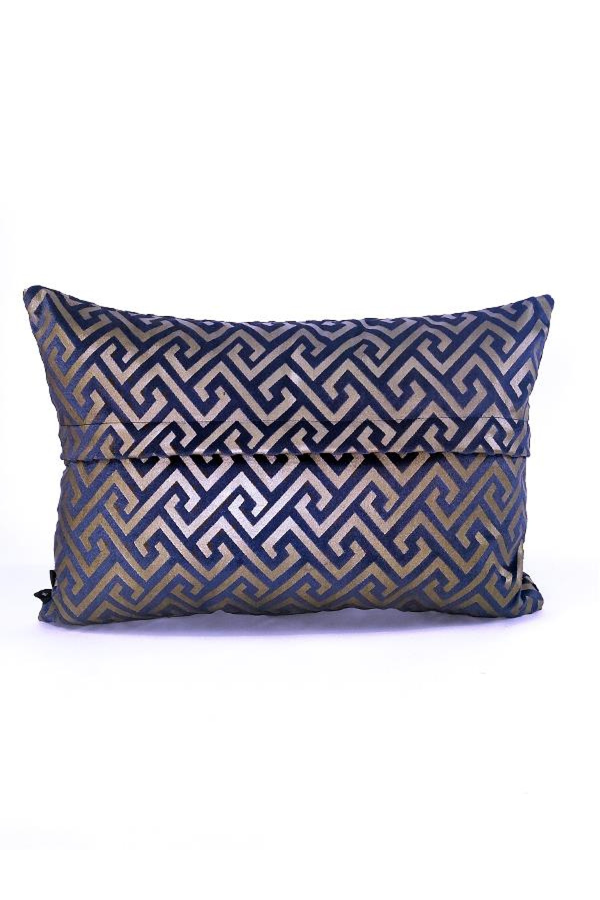 Mrs.Gugar Luxury Gece Mavisi Dikdörtgen Kırlent Kılıfı