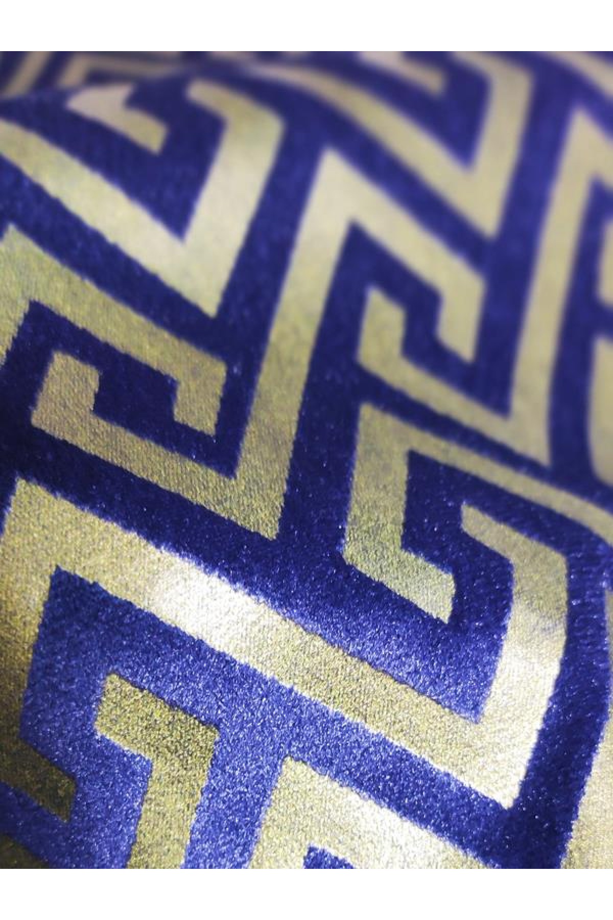 Mrs.Gugar Luxury Gece Mavisi Dikdörtgen Kırlent Kılıfı