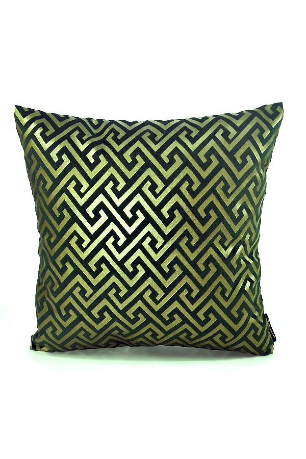 Mrs.Gugar Luxury Zümrüt Yeşili Kare Kırlent Kılıfı