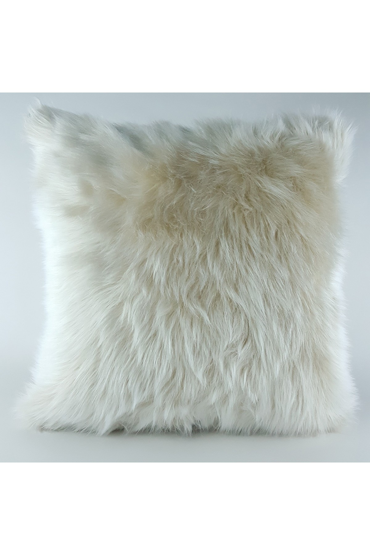 Mrs.Gugar Peluş Kırlent Kılıfı Krem