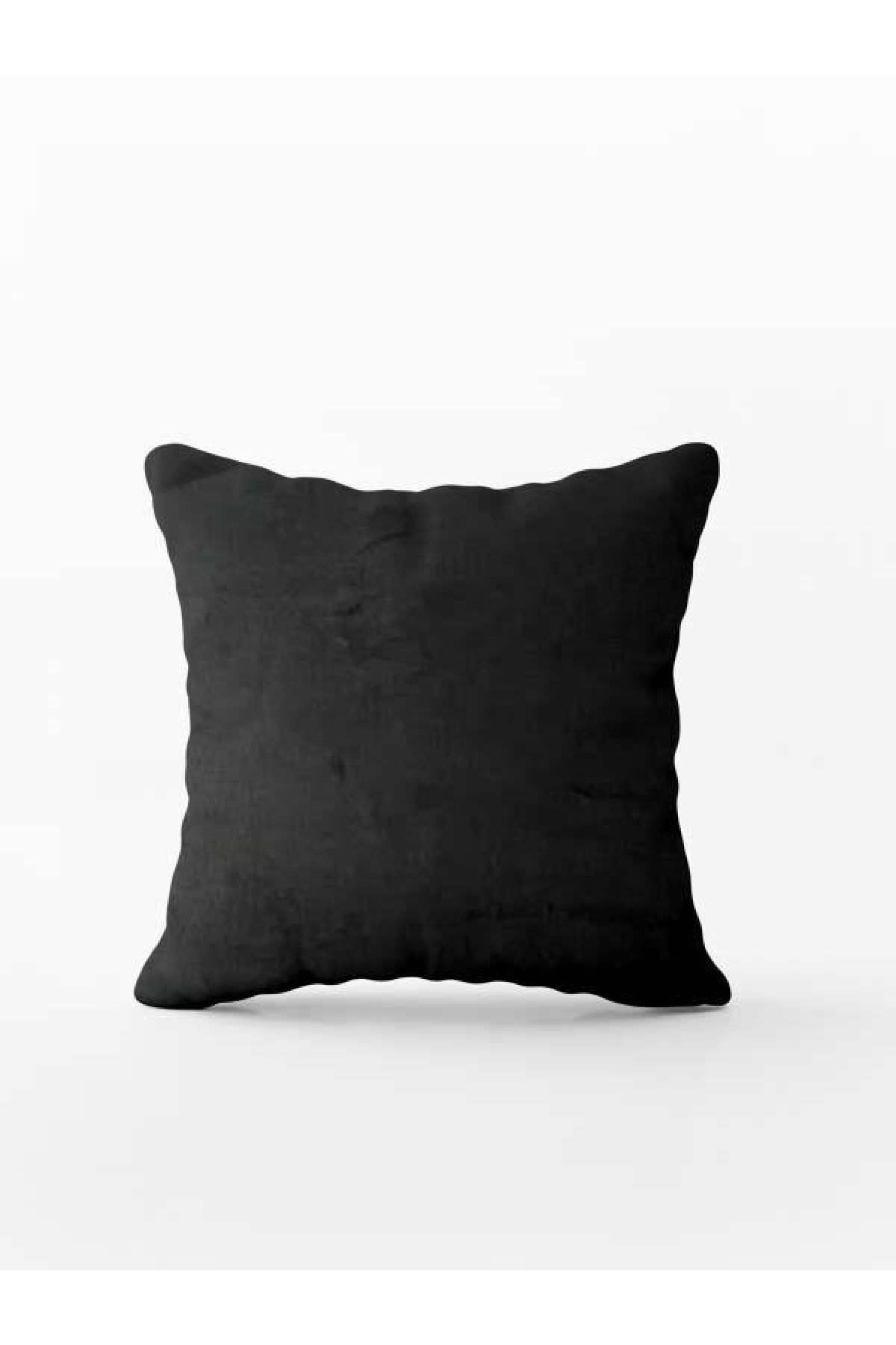 Mrs.Gugar Siyah Kare Kırlent Kılıfı