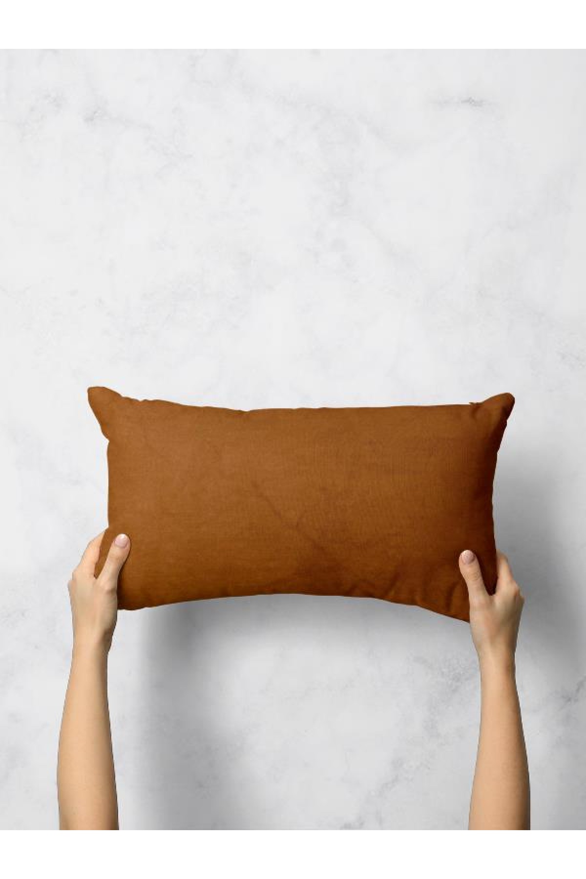 Mrs.Gugar Tarçın Dikdörtgen Kırlent Kılıfı 